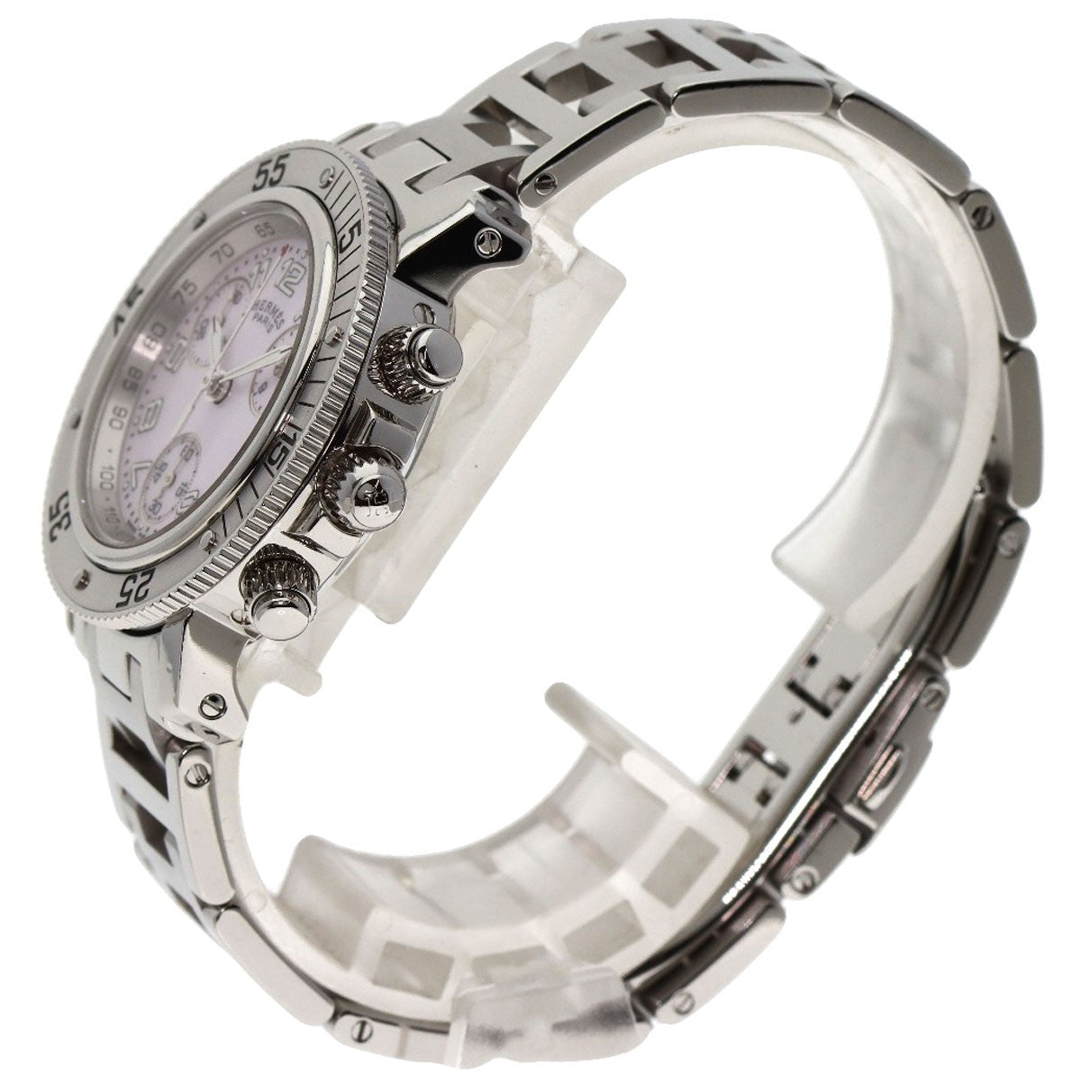 Hermes Clipper Diver Chronograph New Buckle Watches Cl2.310 Stainless