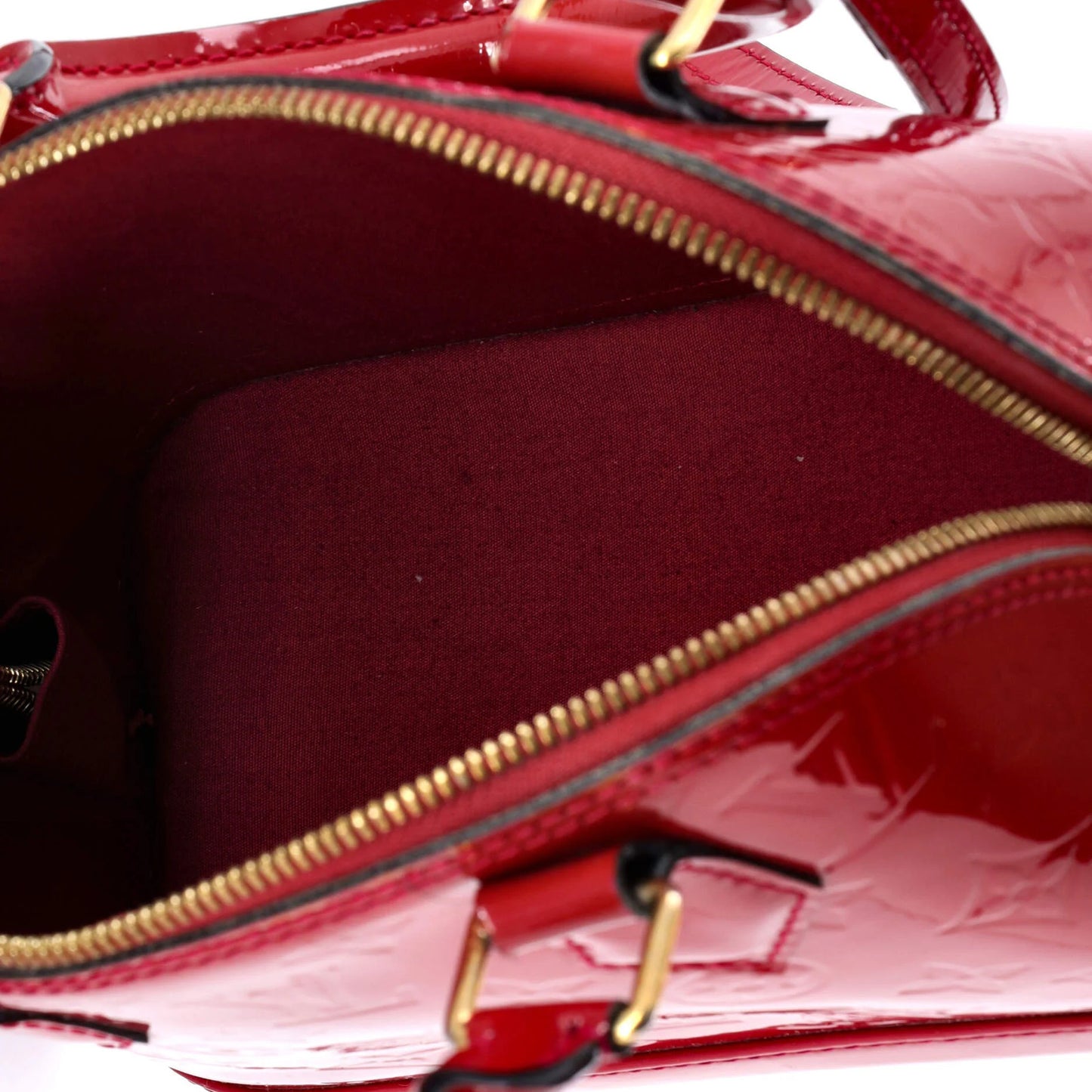 Louis Vuitton Alma Handbag Monogram Vernis Bb