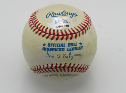 Early Wynn Hof Autographed/Inscribed "Gus" Oal Baseball Indians Psa/Dna 191638