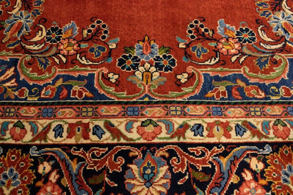 10'0X13'6 Ft Semi-Antique Traditional Handmade