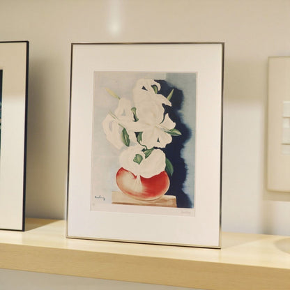 Mois Kisling White Lilies 1952 Limited Lithograph Signed By Jean Kisling Ed