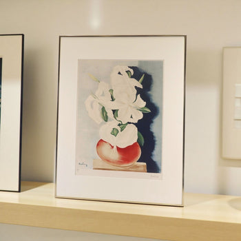 Mois Kisling White Lilies 1952 Limited Lithograph Signed By Jean Kisling Ed