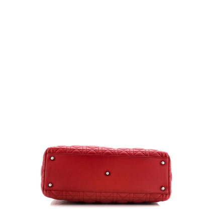 Christian Dior Lady Dior Bag Cannage Quilt Lambskin Large