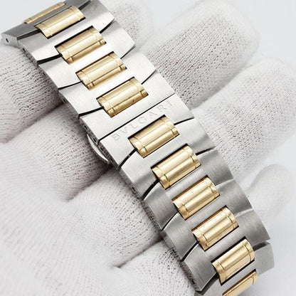 Bvlgari Assioma Aa44Sg Date K18Yg/Ss 34Mm Assioma
