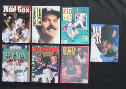 Lot Of (23) 1974-2002 Boston Red Sox Official