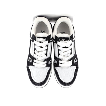 Louis Vuitton Men'S Lv Trainer Sneakers Monogram Empreinte Leather And Monogram