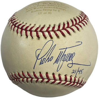 Pedro Martinez Signed Official Major League Baseball (Steiner/Mlb) #21/45