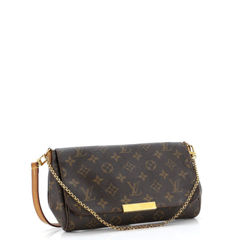 Louis Vuitton Favorite Handbag Monogram Canvas Mm