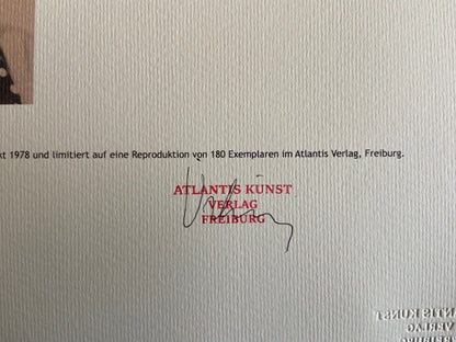 Sonia Delaunay Lithograph Coa Signed Op Numbered: Piet Mondrian