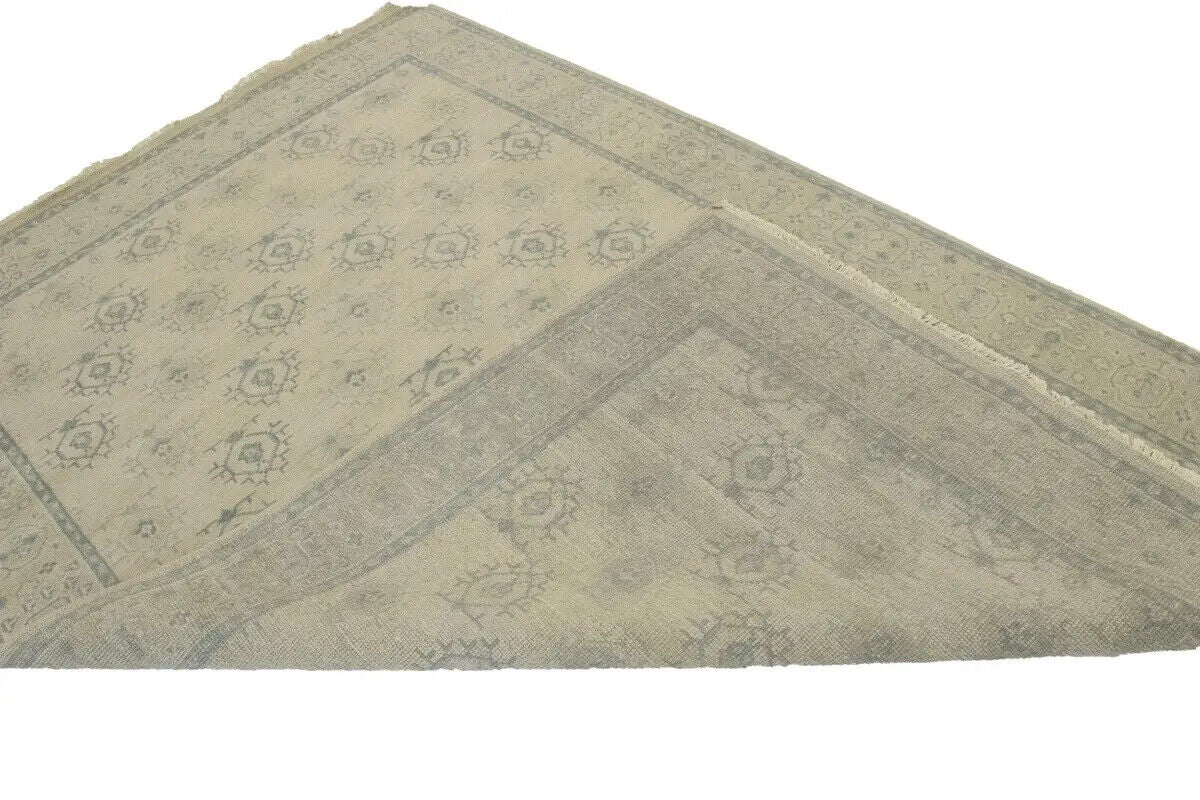 6X9 Ft Handmade Wool Oriental Rug Allover Floral