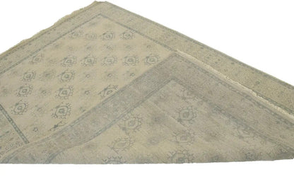 6X9 Ft Handmade Wool Oriental Rug Allover Floral