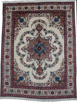 10X13 Ft Handmade Wool Oriental Area Rug Vintage