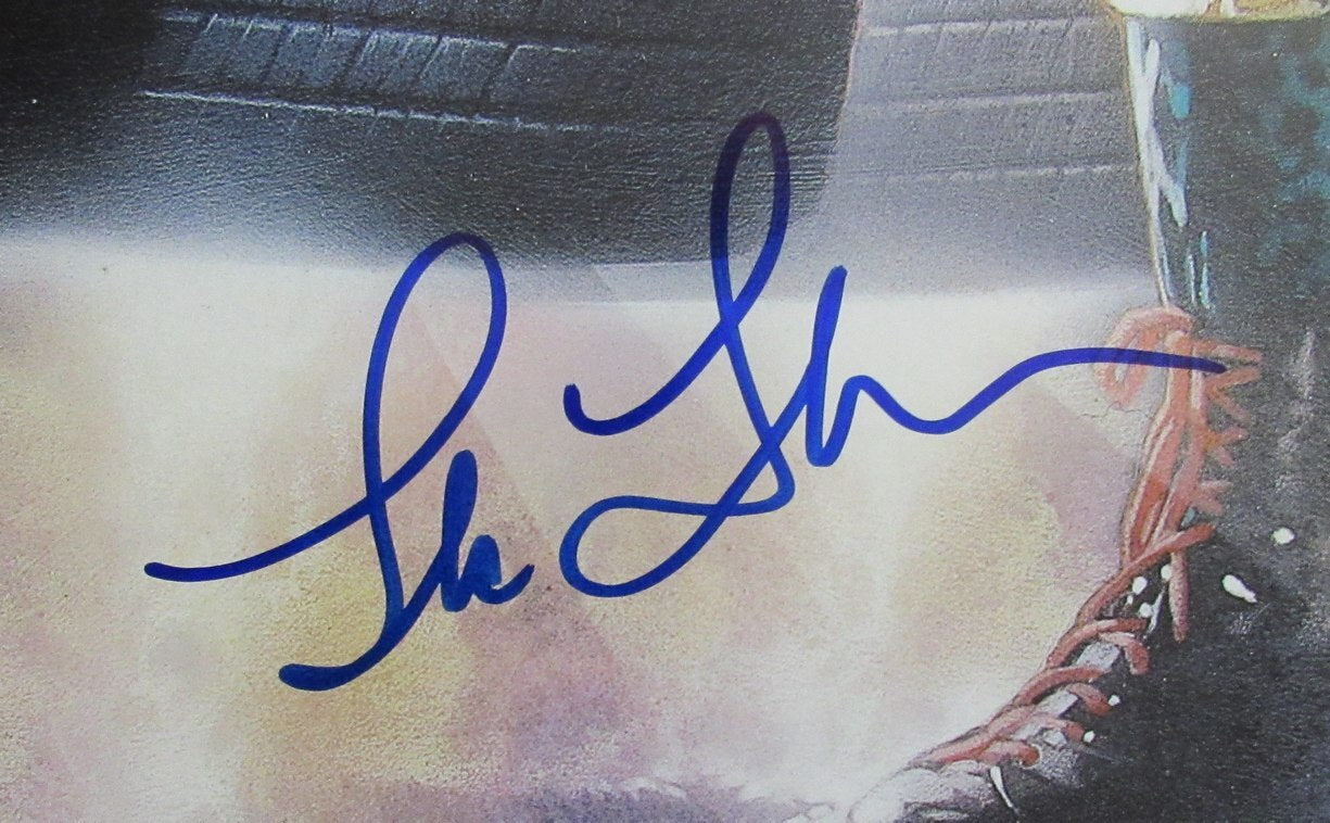Back To The Future Ii Signed/Auto Michael J Fox Lloyd + 2 (4) 27X40 Poster Jsa