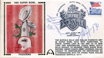 Jay Novacek & Alvin Harper Autographed Gateway First Day Cover