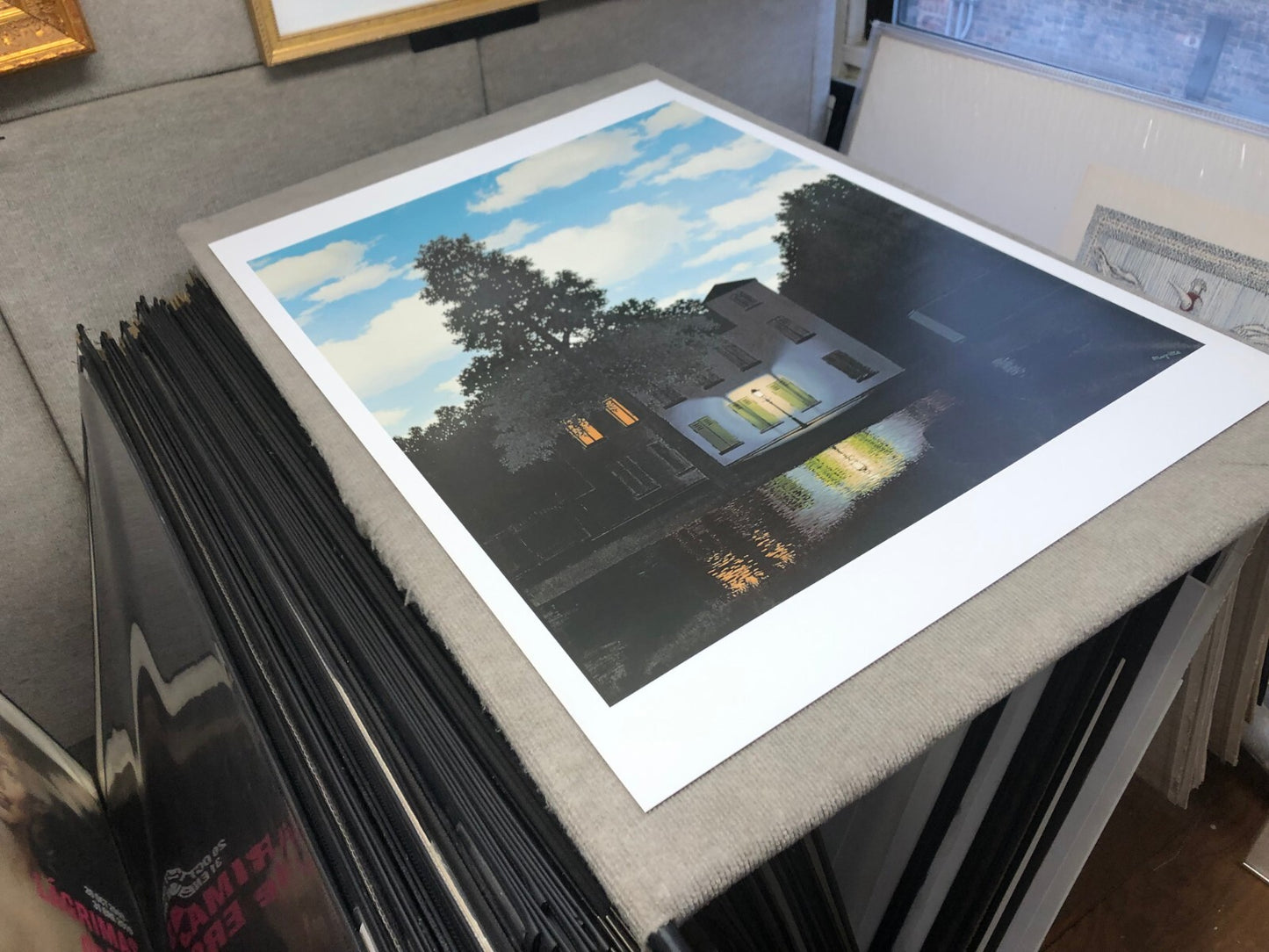 Rene Magritte - L'Empire Des Lumieres - Offset Lithograph