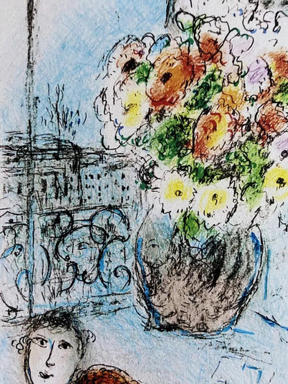 Marc Chagall Lithograph Maeght-1984-(Henri Matisse Fernand Lger Frida Kahlo)