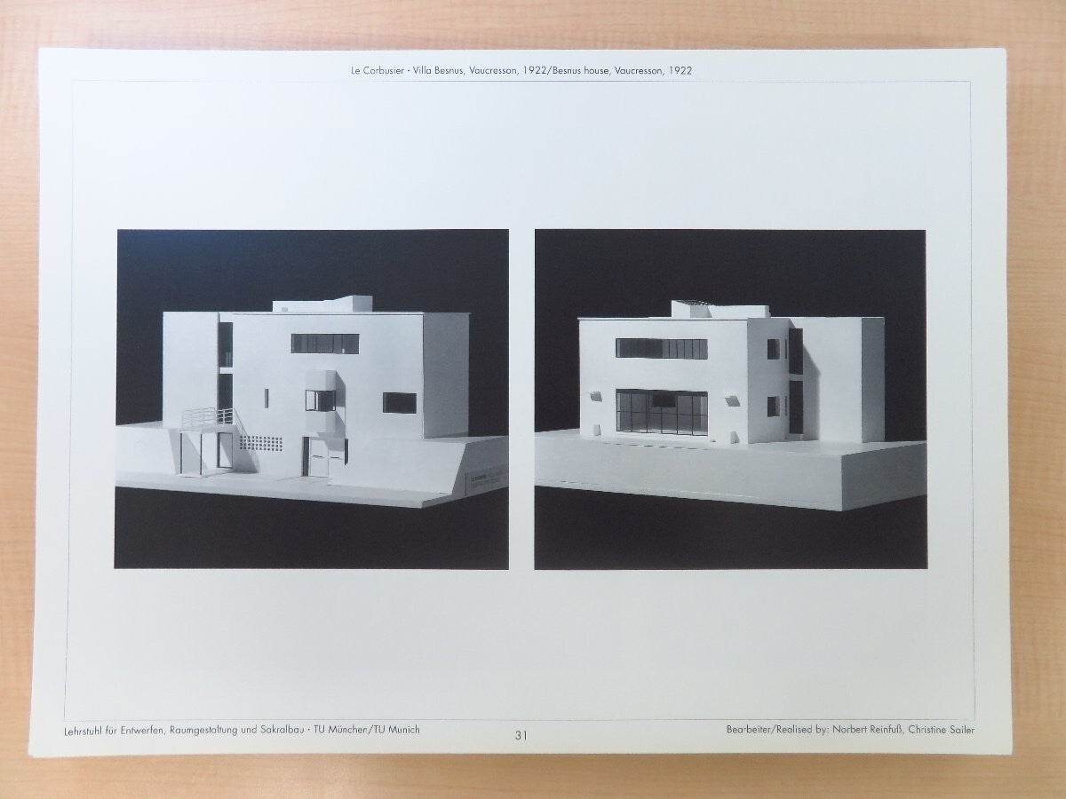 Le Corbusier 1887-1965 40 Houses / 40 Wohnhauser Revised Edition 1999 Complete