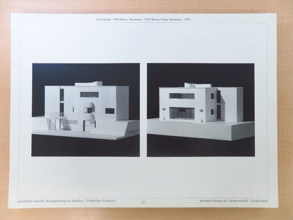 Le Corbusier 1887-1965 40 Houses / 40 Wohnhauser Revised Edition 1999 Complete