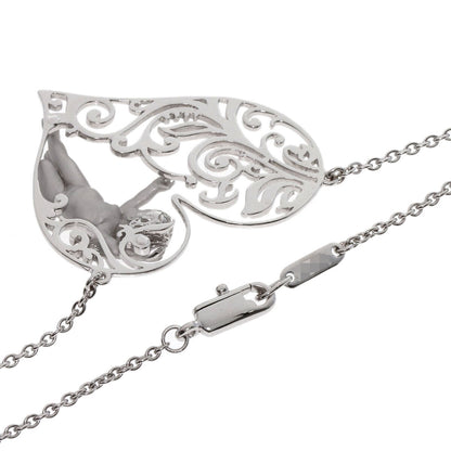 Carrera y Carrera   Necklace Angel heart K18