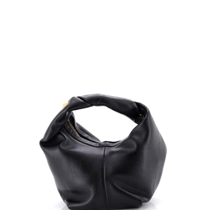 Valentino Garavani Roman Stud Hobo Leather Medium