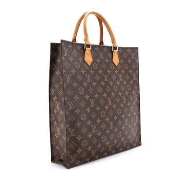 Louis Vuitton Sac Plat Bag Monogram Canvas