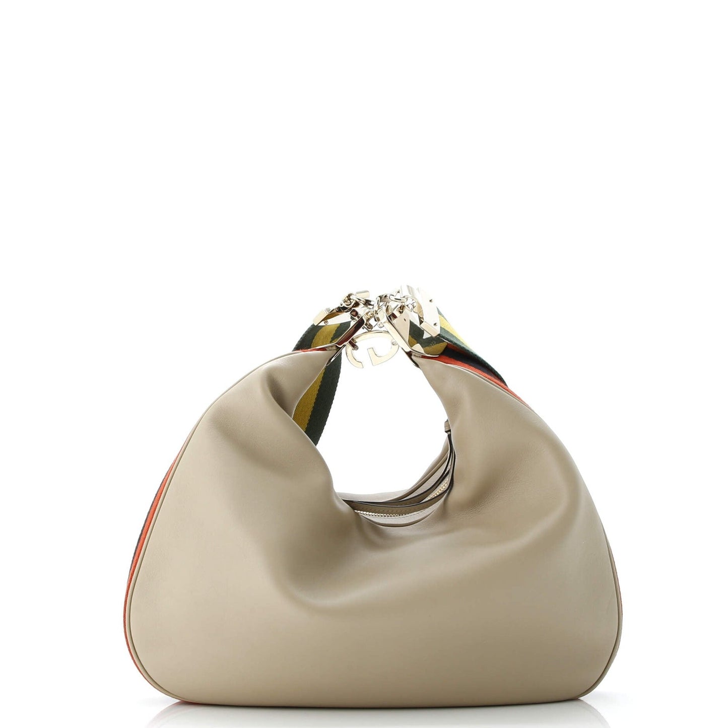 Gucci Attache Shoulder Bag Gg Coated Canvas Medium