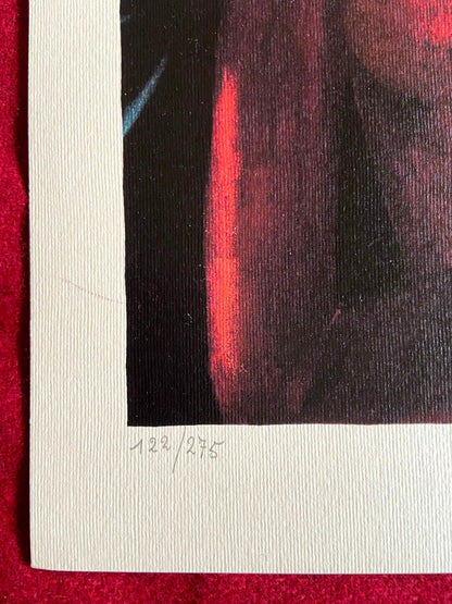 Frida Kahlo Lithograph Coa Numbered By Hand Signed Limited To 275