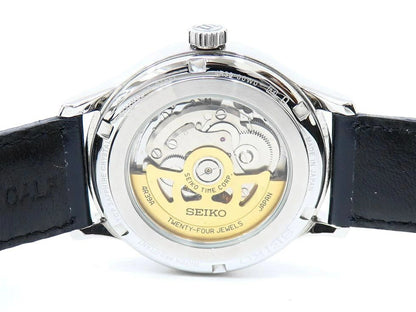 Seiko Presage Sary187 4R39-00W0 Leather Strap