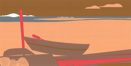 Jan Roy Cape Cod Coast " Serigraph Contemporary