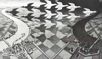 M.C. Escher Day And Night 