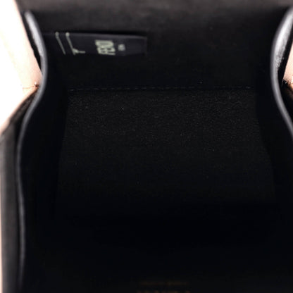 Fendi Logo Vertical Box Crossbody Bag Leather