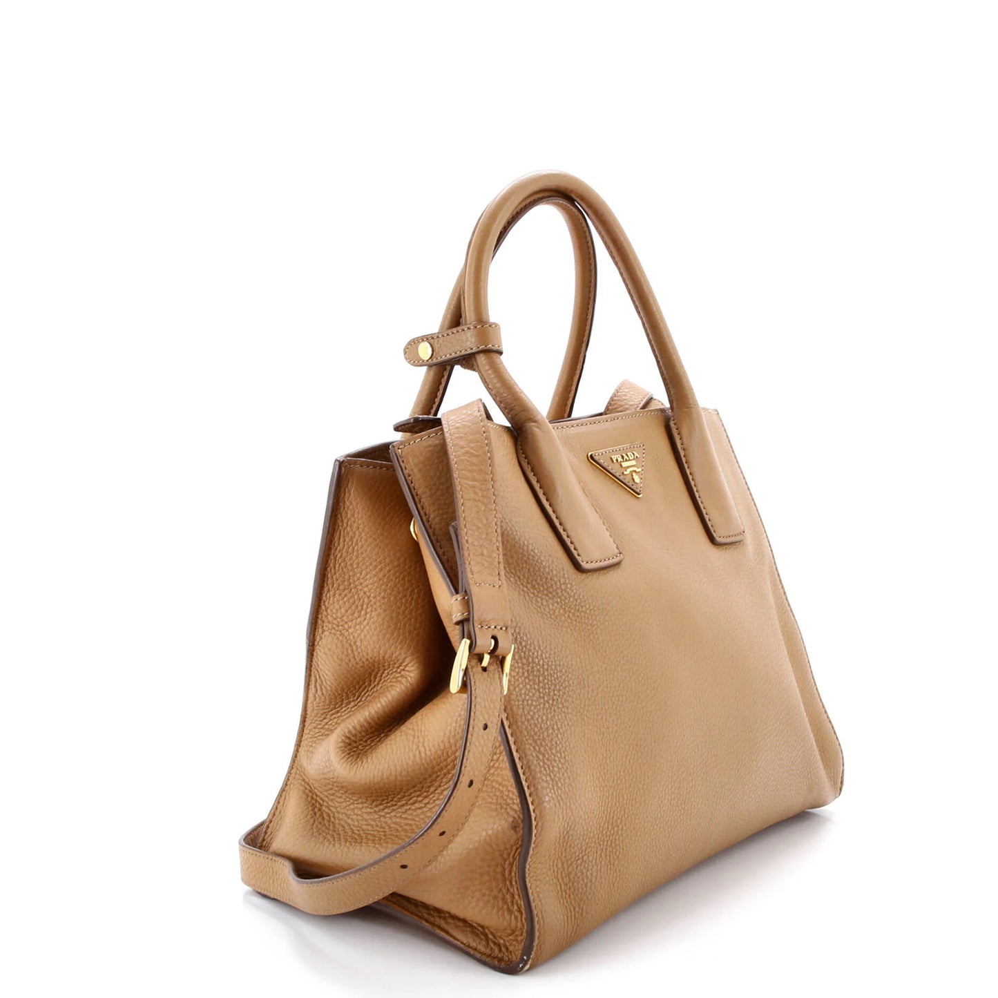 Prada Convertible Shopping Tote Vitello Daino Medium