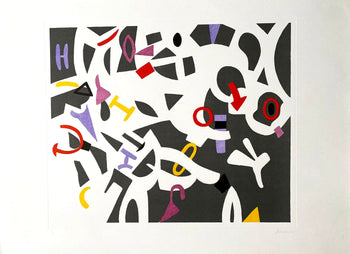 Carla Accardi Aquatint Etching Signed Numbered Published Certified