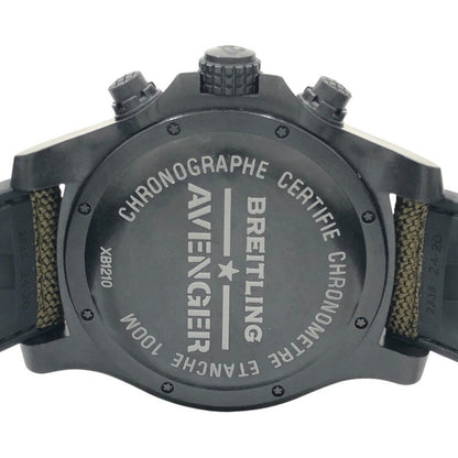 Breitling Avenger Hurricane Xb1210E4/Be89 Black Men'S Used Watch #7107