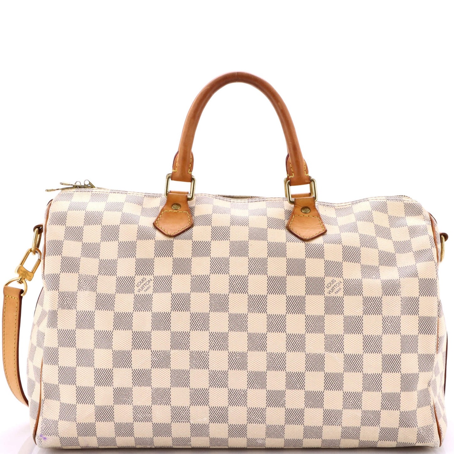 Louis Vuitton Speedy Bandouliere Bag Damier 35