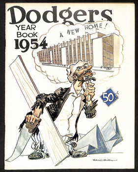 1954 Brooklyn Dodgers Baseball Yearbook 200597
