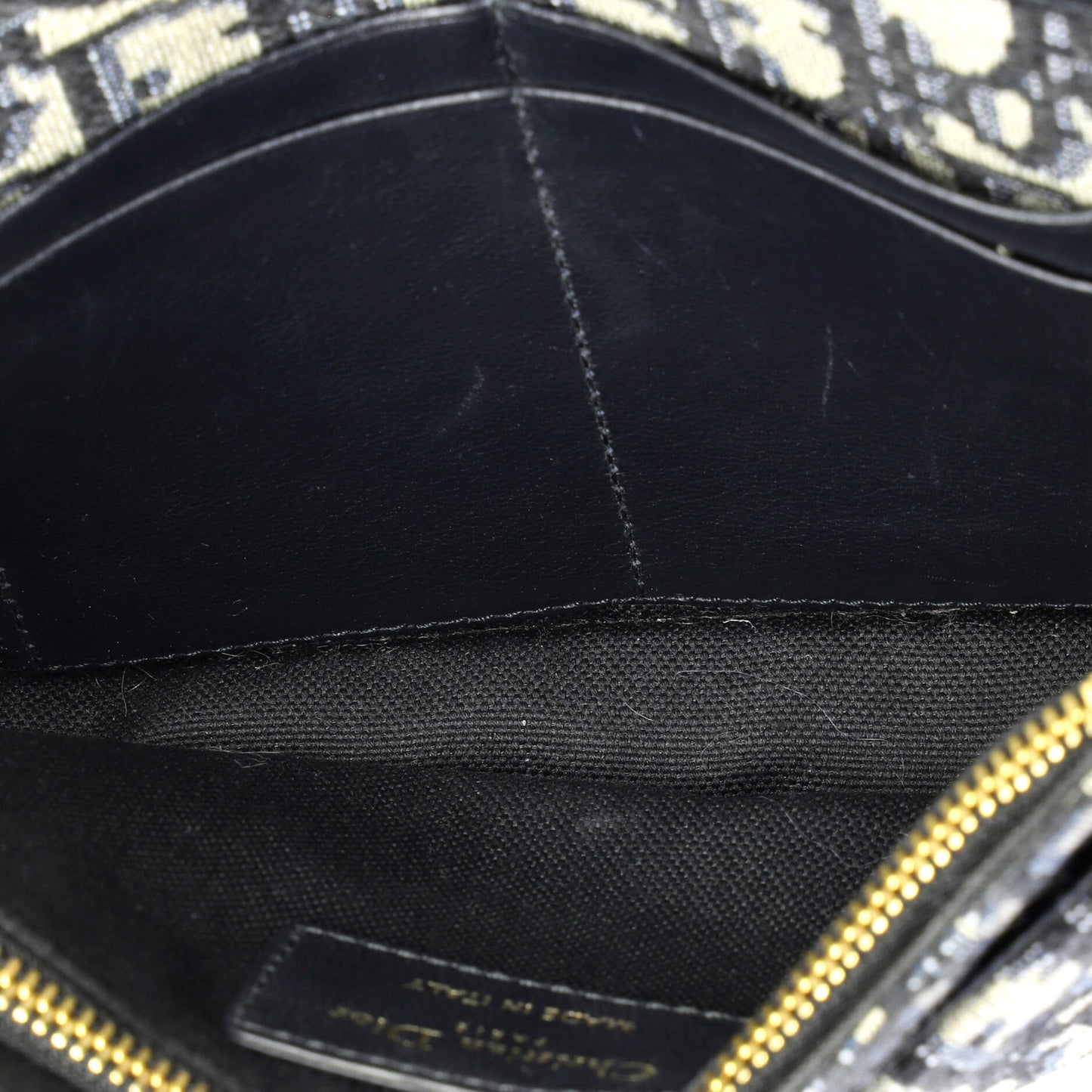 Christian Dior 30 Montaigne 2-In-1 Pouch Oblique Canvas