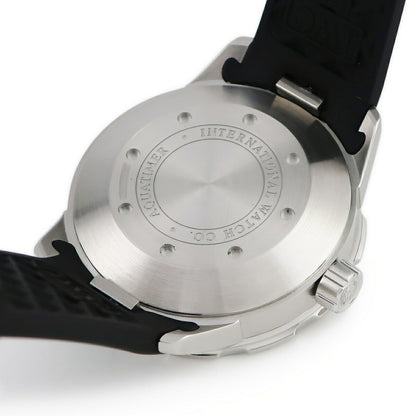 Iwc Aquatimer Automatic 2000 Iw356802 Black Case Size 45Mm Used Watch #7107