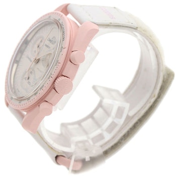 Swatch Omega Mission to Venus Watches SO33P100 Ceramic/ Nylon Collaboration