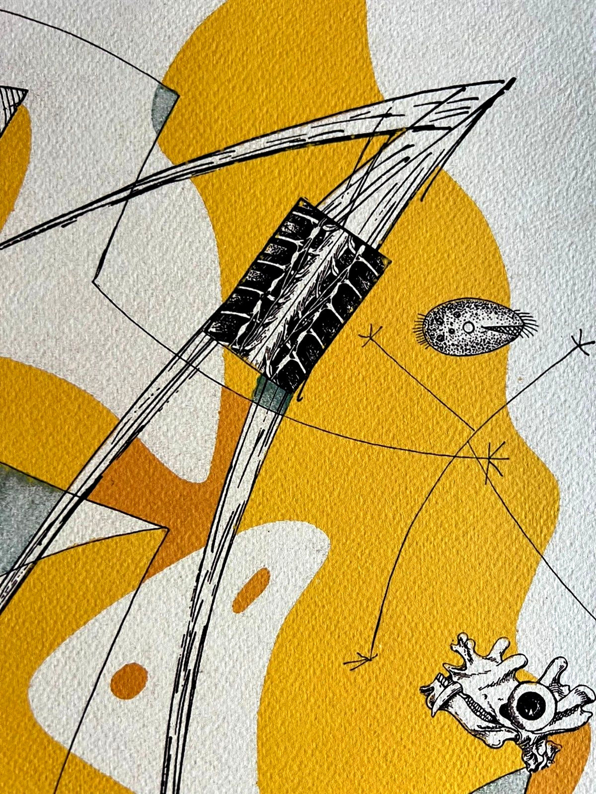 Max Ernst Lithograph Coa Signed Op Numbered By Hand