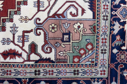 12X18 Ft Oversized Handmade Heriz Serapi Rug