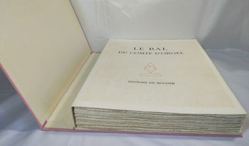 1953 1St Edition Le Bal Du Comte D'Orgel Radiguet/Cocteau Limited 250 Etching