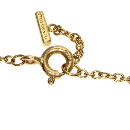 Tiffany & Co. K18 Yellow Gold T Smile Mini Diamond Bracelet