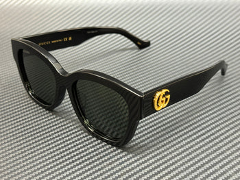 Gucci Gg1550Sk 001 Black Grey Women'S 54 Mm
