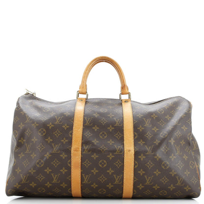 Louis Vuitton Keepall Bag Monogram Canvas 50