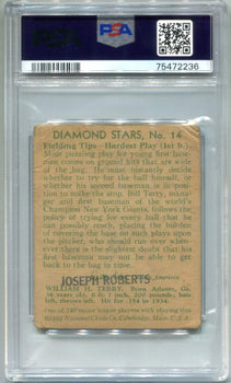 1935 Diamond Stars Bill Terry #14 Psa 1 Pr (Mk) Card