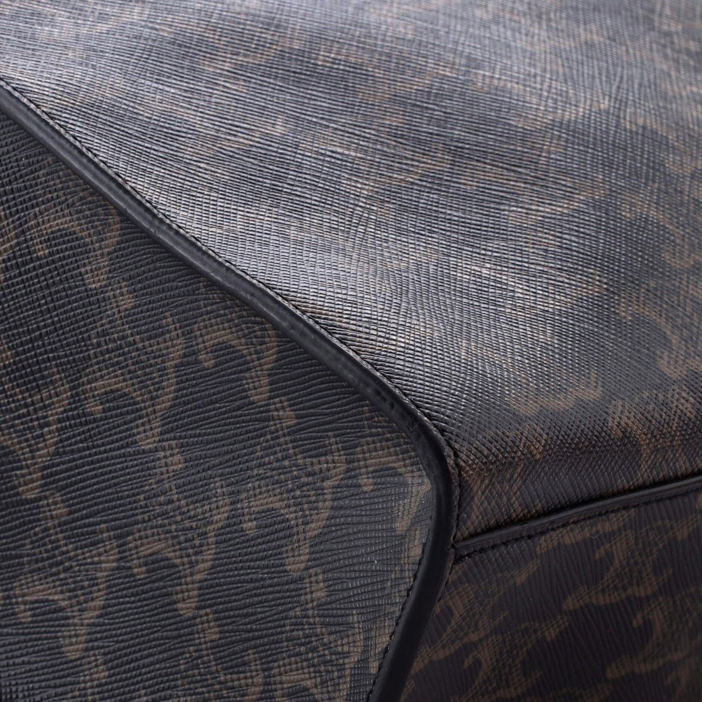 Celine Vertical Cabas Tote Triomphe Coated Canvas Large