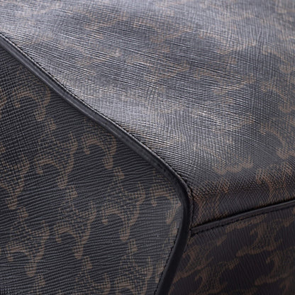 Celine Vertical Cabas Tote Triomphe Coated Canvas Large