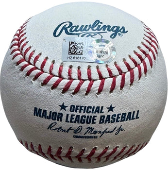 Christian Yelich Autographed Official Major League Baseball (Mlb)