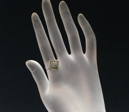Agete Ring Rutile Quartz 1 - Us6.5-6.75 Silver/10K 416 Yellow Gold